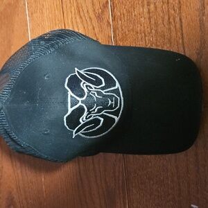 RAM Board Trucker Mesh Black Snapback Cap